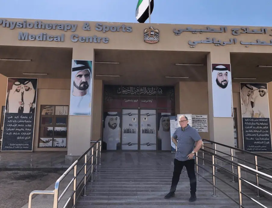 UAE Health Prof. Dudkiewicz at UAE Physiotherapy and Sports Centre.png